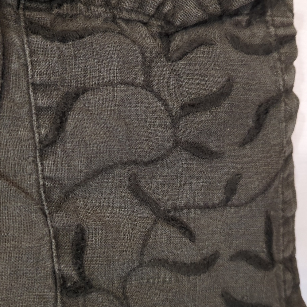 Green Hemp Blouse - Picture 4 of 10